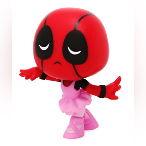 Funko Minis Deadpool Ballerina Deadpool #44 30 year Anniversary NIB - Picture 2 of 6